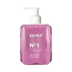 Sanko Nº 1 Jabón de Manos, con Aroma Tradicional, para Todo Tipo de Pieles 500 Ml.