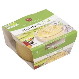 Santa Teresa Hummus Elaborado con Ingredientes 100% Naturales Procedentes de Agricultura Ecológica Santa Teresa 180 G.