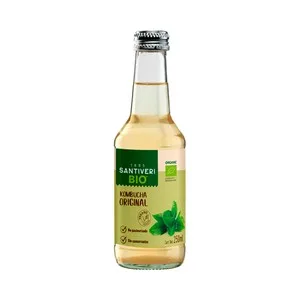 Santiveri Bio Kombucha (bebida de Té Verde Fermentada) Ecológica Botella 25 Cl. 250 ML