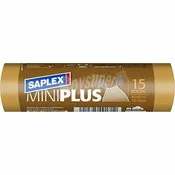Saplex Bolsa Basura Mini Plus 45x47 10l