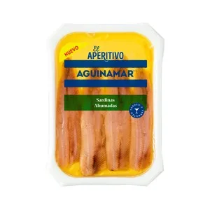 Aguinamar Sardina Ahumada 4unds 70g 70 G