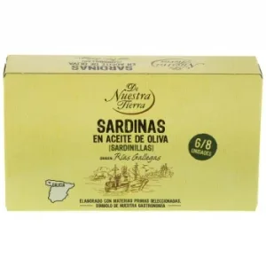 Sardinas en Aceite de Oliva de Nuestra Tierra 60 G.