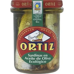 Sardinas en Aceite de Oliva Ecológico Ortiz