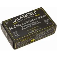 Sardinilla en Aceite de Oliva Salanort, Lata 115 G