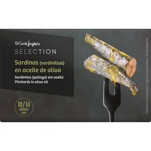 Sardinillas en Aceite de Oliva 10-14 Piezas el Corte Ingles Selection