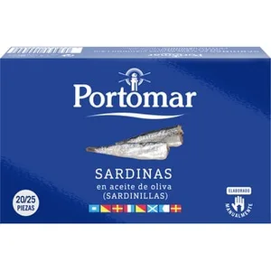 Sardinillas en Aceite de Oliva 20-25 Piezas Portomar
