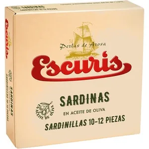 Sardinillas en Aceite de Oliva 8-10 Piezas Escuris