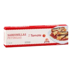 Sardinillas en Tomate Hacendado 0.18 KG