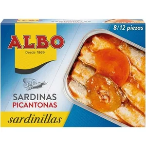 Sardinillas Picantonas 8-12 Piezas Albo