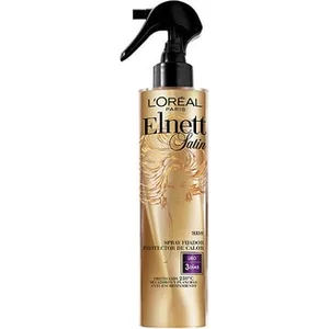 Satin Fijador Protector del Calor Liso Anti-encrespamiento Elnett