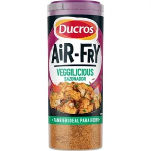 Sazonador Air Fry Veggilicious  Ducros 125 G