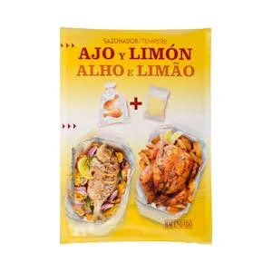 Sazonador Ajo y Limón Hacendado para Carne y Pescado 0.03 KG