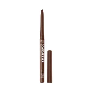 Rimmel Scandal Eyes Tono 002 Chocolate Brown Lápiz de Ojos Resistente al Agua (waterproof) y de Larga Duración.