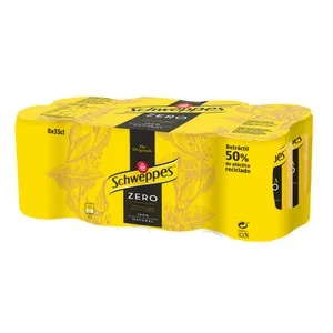 Schweppes Tónicas Zero Pack 8 Uds. X 33 Cl. 2640 ML