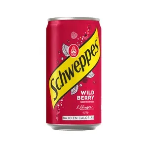 Schweppes Wild Berry Refresco Sabor a Frutos Rojos en Lata, 25 Cl. 250 ML