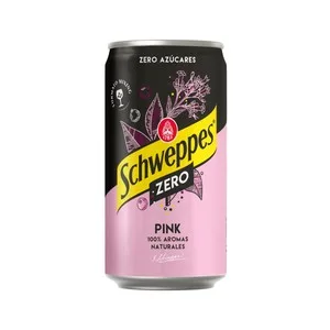Schweppes Zero Pink Tónica en Formato Lata 25 Cl. 250 ML