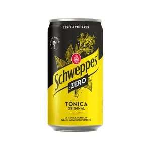 Schweppes Zero Tónica Clásica  Lata de 25 Cl. 250 ML