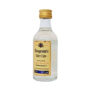 Seagram"s Ginebra Tipo London Dry Gin Botella 5 Cl. 50 ML
