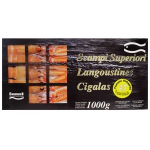 Seawell Cigalas de Tamaño Gigante, Estuche de 4 a 7 Piezas Seawell 1 Kg. 800 G