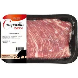 Secreto de Cerdo Ibérico Peso Aproximado  Campovilla 500 G