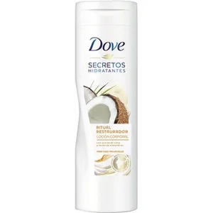 Secretos Hidratantes Loción Corporal con Aceite de Coco y Leche de Almendras para Todo Tipo de Pieles Dove
