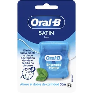 Seda Dental Encerada Sabor Menta Satin Tape Oral B