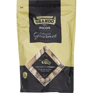 Selección Gourmet Picos de Pan con Aceite de Oliva Virgen Extra Obando