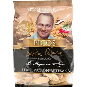 Selección Gourmet Picos de Pan de Elaboración Artesana 100% Natural con Aceite de Oliva Virgen Extra Bertin Osborne
