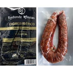 Selección Premium Chorizo de Bellota Ibérico sin Gluten sin Lactosa Redondo Iglesias