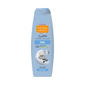 Natural Honey Sensations Zen Gel Relajante para Baño o Ducha con Aroma a Jázmin y Sándalo 650 Ml.