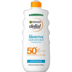 Sensitive Advanced Leche Protectora Spf-50+ Muy Resistente al Agua para Piel Clara Sensible e Intolerante al Sol Delial