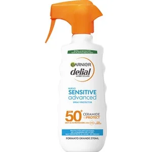 Sensitive Advanced Protector Solar Ceramide Protect Spf-50+ Muy Resistente al Agua y 0% Graso Delial