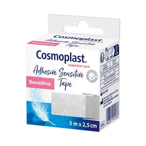 Cosmoplast Sensitive Esparadrapo de Papel de 2.5 Cm, 5m.