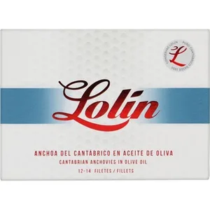 Serie Oro Filetes de Anchoa del Cantábrico en Aceite de Oliva Lolin