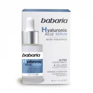 Sérum Ácido Hialurónico Ultra Hidratante Volumen y Elasticidad Babaria 30 Ml.