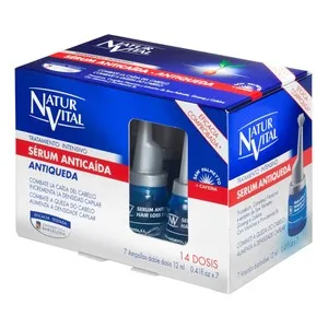 Natur Vital Sérum Anticaída que Aumenta la Densidad Capilar Natur Vital 7 X 12 Ml. 84 ML