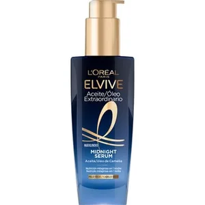 Sérum Capilar de Noche Aceite Extraordinario con Aceite de Camelia para Cabello Seco Elvive