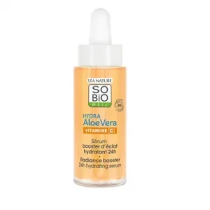 Sérum Facial Hydra Aloe Vera Vitamina C Ecológico Sobio 30 Ml.