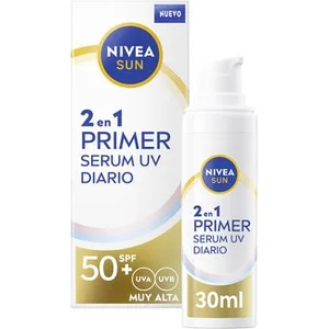 Sérum Facial Uv Diario Spf-50+ Protege la Piel de la Cara y la Suaviza en Segundos Nivea SUN