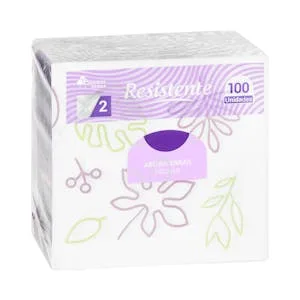 Servilleta Papel Decorada Resistente Bosque Verde 100 UD