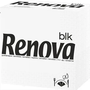Servilletas Blancas 2 Capas 40x40 Cm Renova