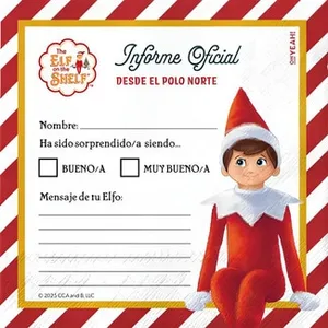 Servilletas Navidad The Elf On The Shelf 33x33 Cm OH Yeah! Party