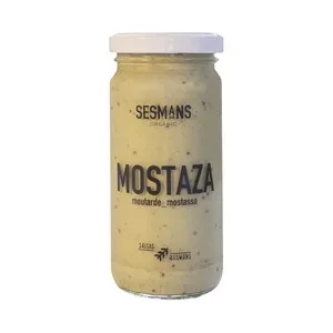 Sesmans Organic Mostaza de Procedencia Ecológica 240 Ml.