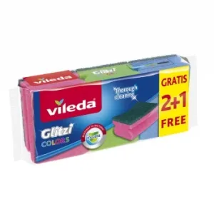 Set 2 Estropajos Salvauñas Vileda  Glitzi Colors