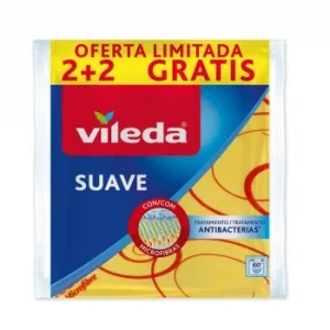 Set 3 Bayetas Suave Multiusos Microfibras Vileda Suave Ultra Fresh