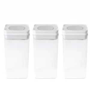 Set 3 Botes Cuadrados 20 Cm Carrefour Home