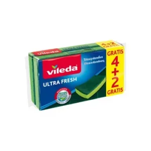 Set 4 Estropajos Salvauñas Vileda Ultra Fresh