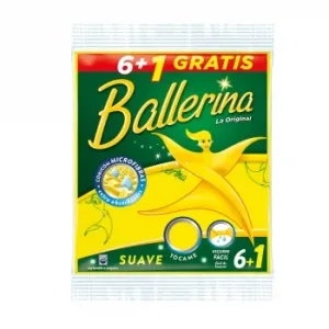 Set 6 Bayetas Ballerina Original - Amarillo