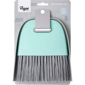 Set de Cepillo + Recogedor de Mano Mini Vigar