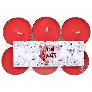 Set de Velas Aromáticas Frutos Rojos 12 Unidades, Actuel. 12 UD